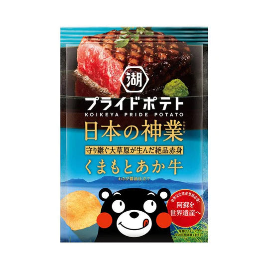 Kochiya Potato Chips Japan Shenye Series Kumamoto Akabe Flavor 53g