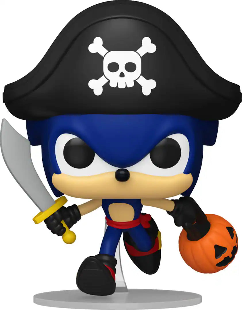 Funko - POP! Games: Sonic - Sonic as Pirate - COLLECTIBLES - Multicolor