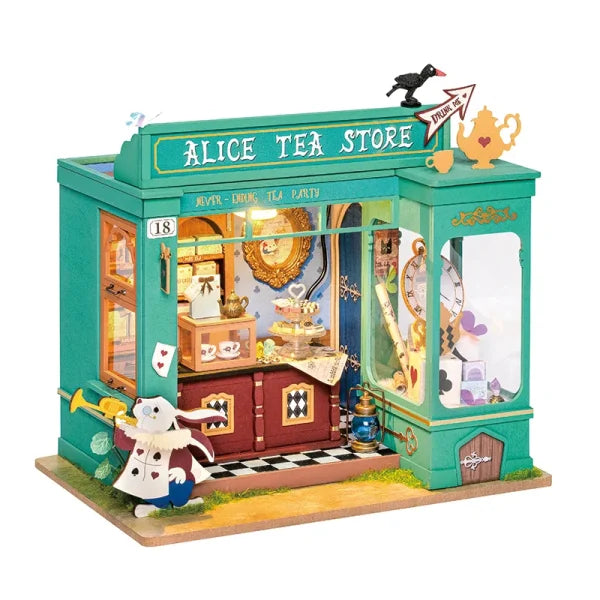 DIY Miniature House - Alice's Tea Store