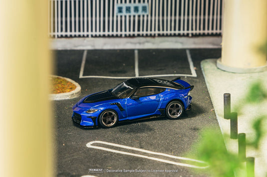 Tarmac Works Nissan VeilSide FFZ400 Fairlady Z Blue 1:64