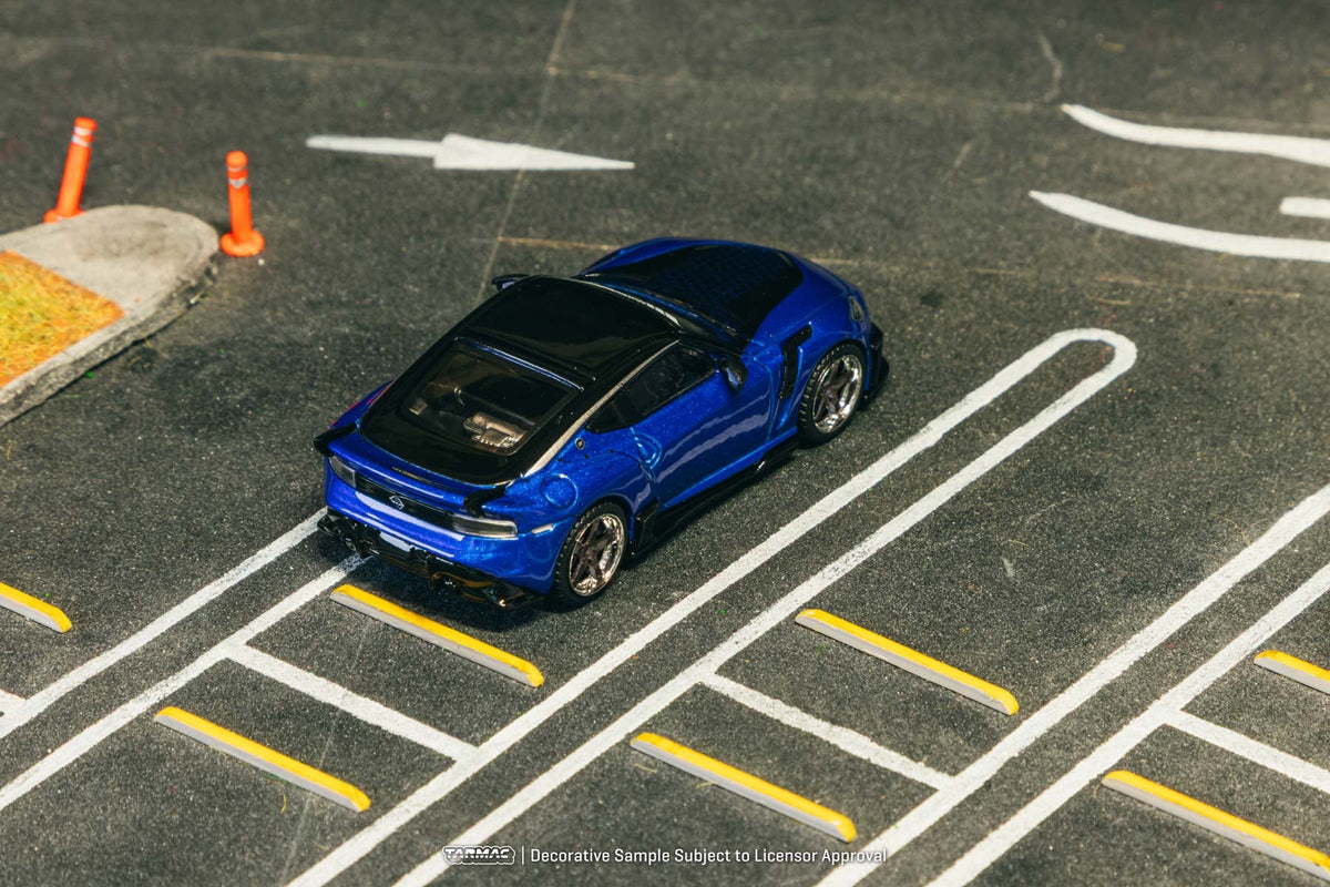 Tarmac Works Nissan VeilSide FFZ400 Fairlady Z Blue 1:64