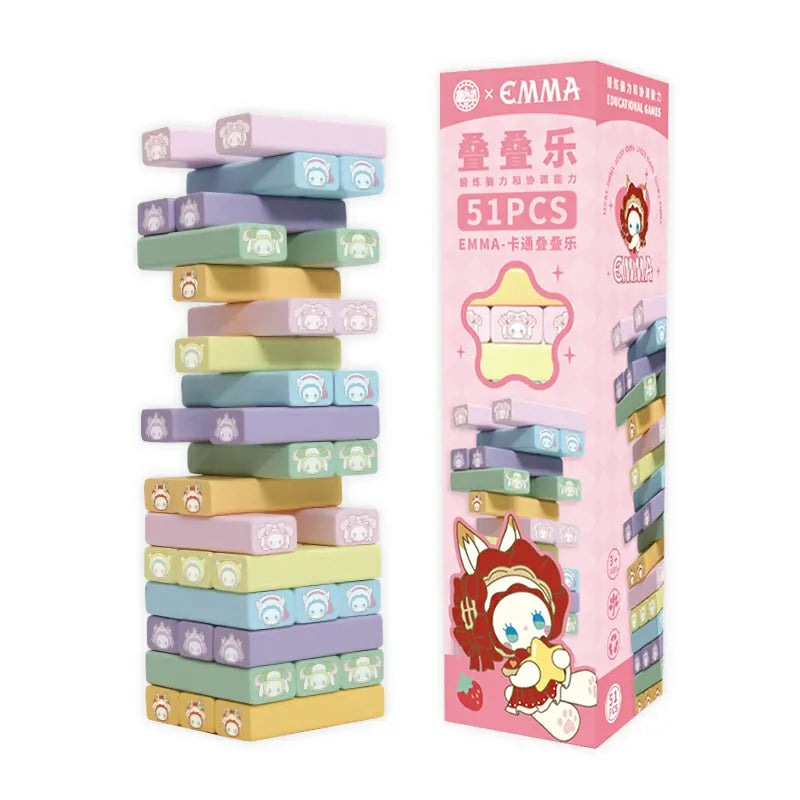 EMMA Secret Forest Cartoon Stacking Blocks Game