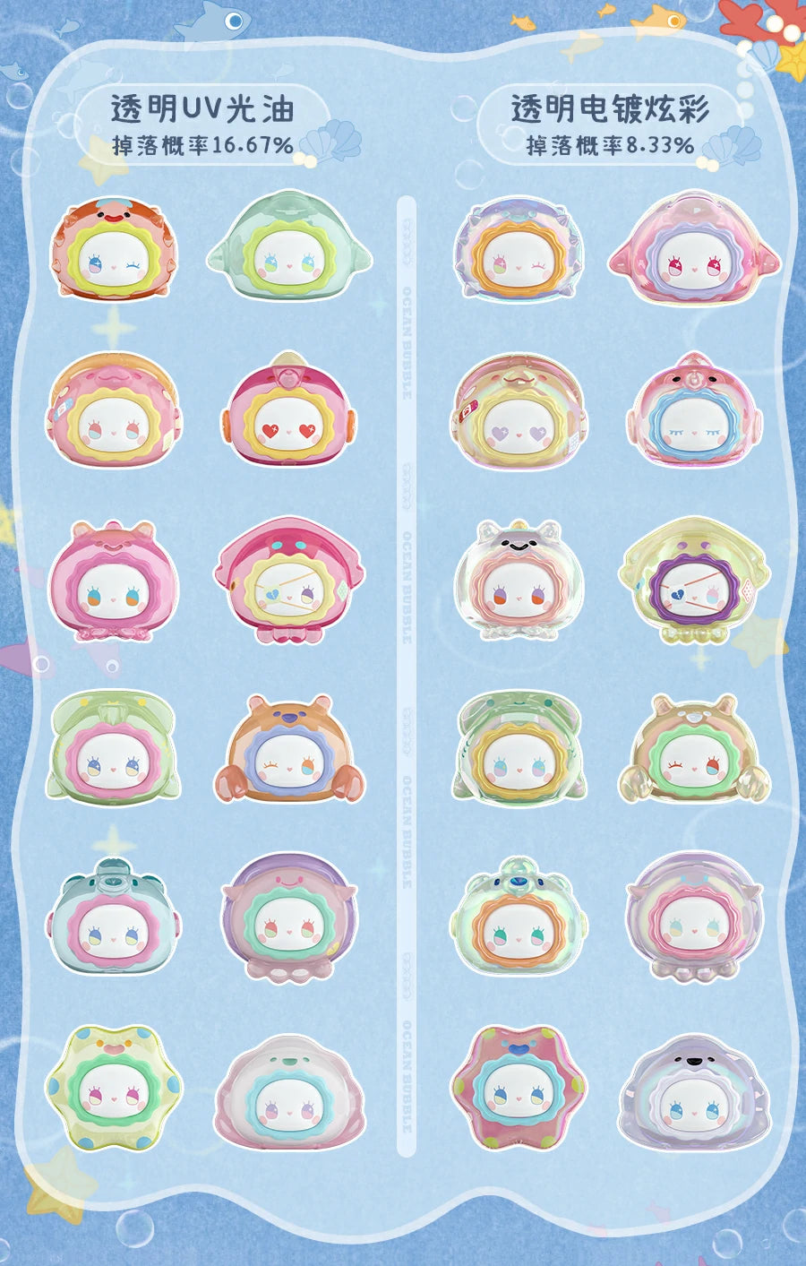 Emma ocean bubble Beans series