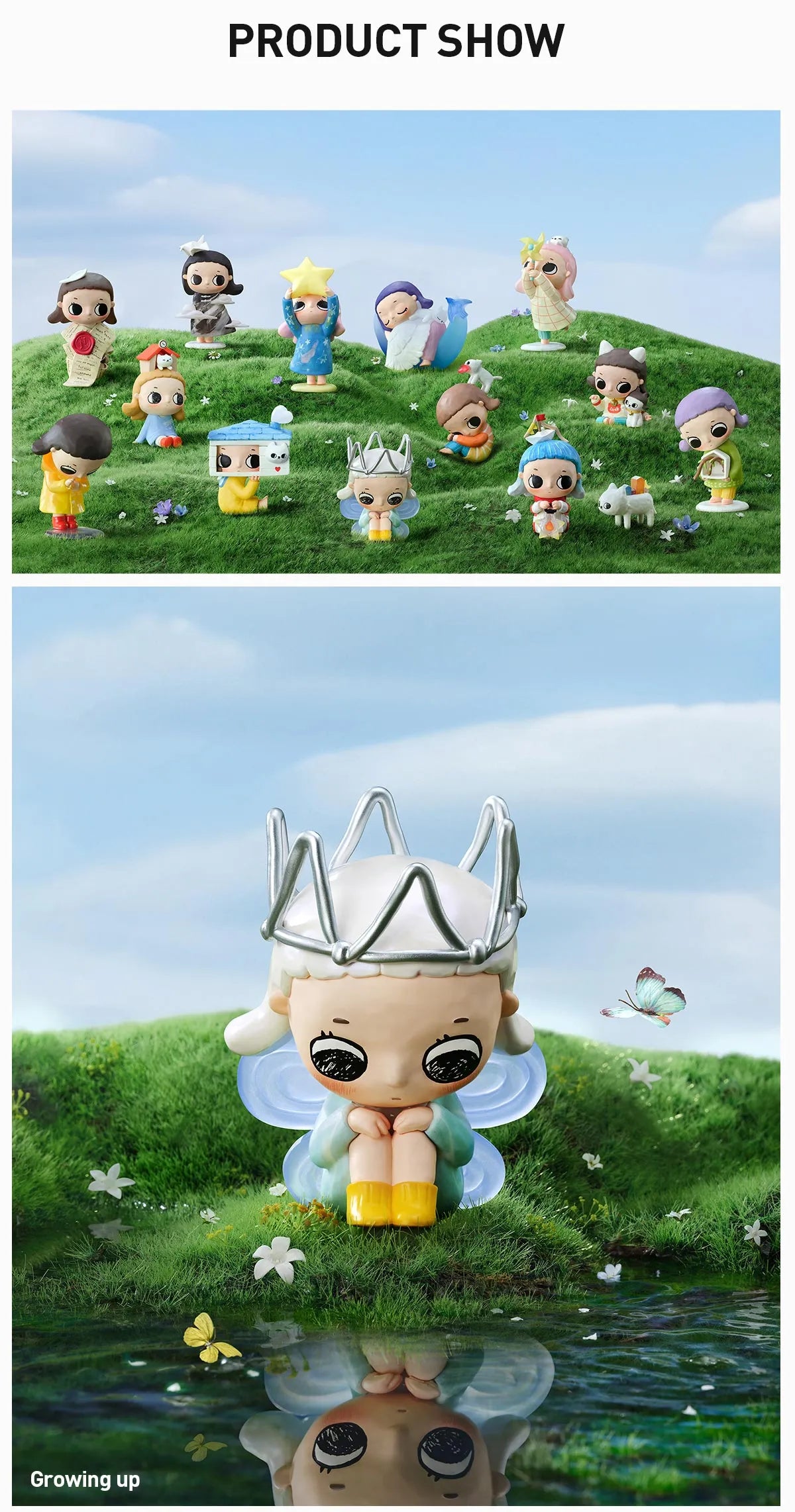 POP MART Nyota Growing up by Your Way Series Figures