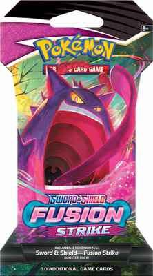 Pokemon TCG: Fusion Strike Sleeved Booster Pack - SWSH08: Fusion Strike (SWSH08)