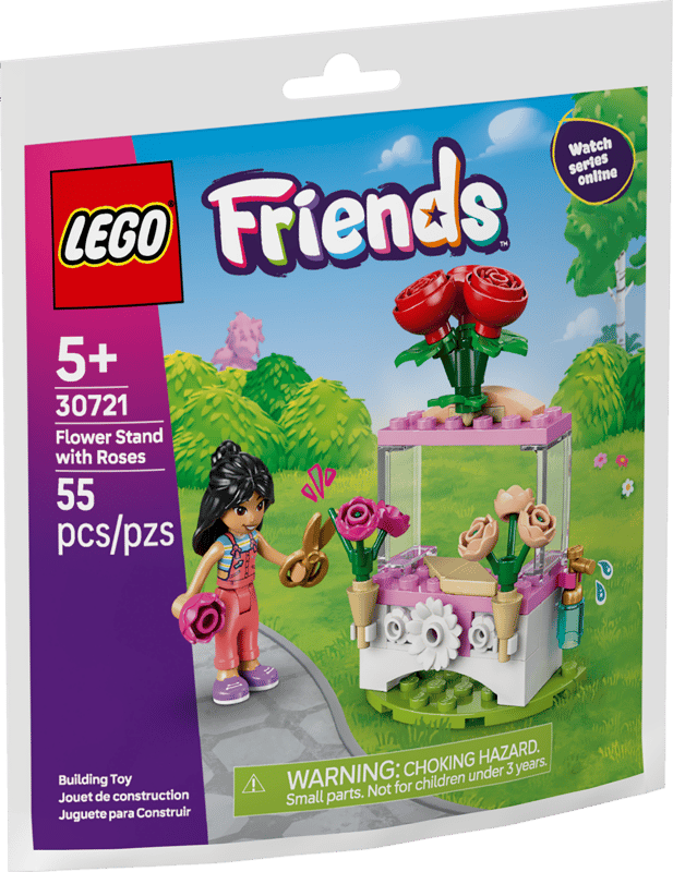 LEGO 30721 Flower Stand with Roses CS