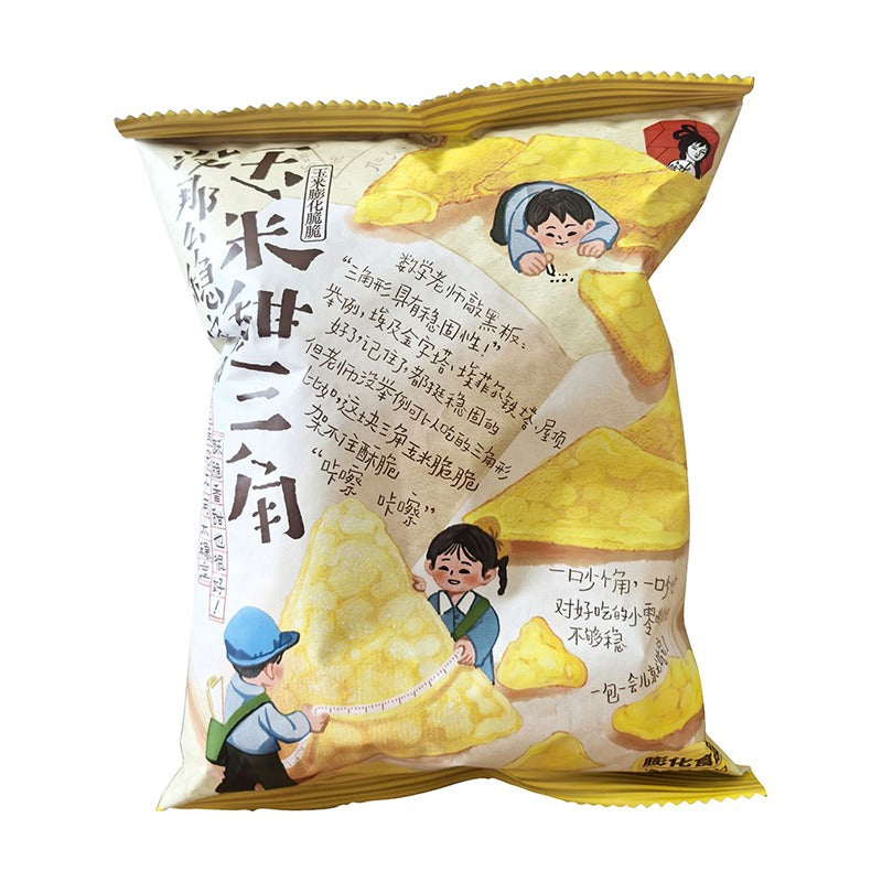 Cha Yan Yue Se Sweet Triangle/Corn Puffed Crispy"
