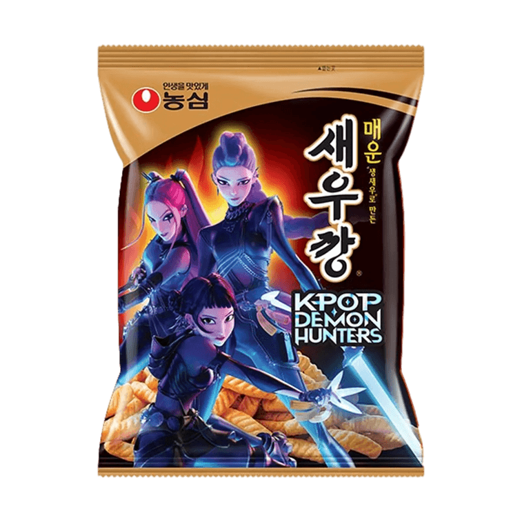 Demon Hunter Collab Nongshim Spicy Shrimp Crackers 90g