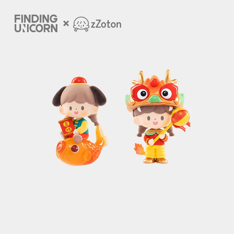 zZoton NEW YEAR IN APPLE VILLAGE SERIES BLIND BOX