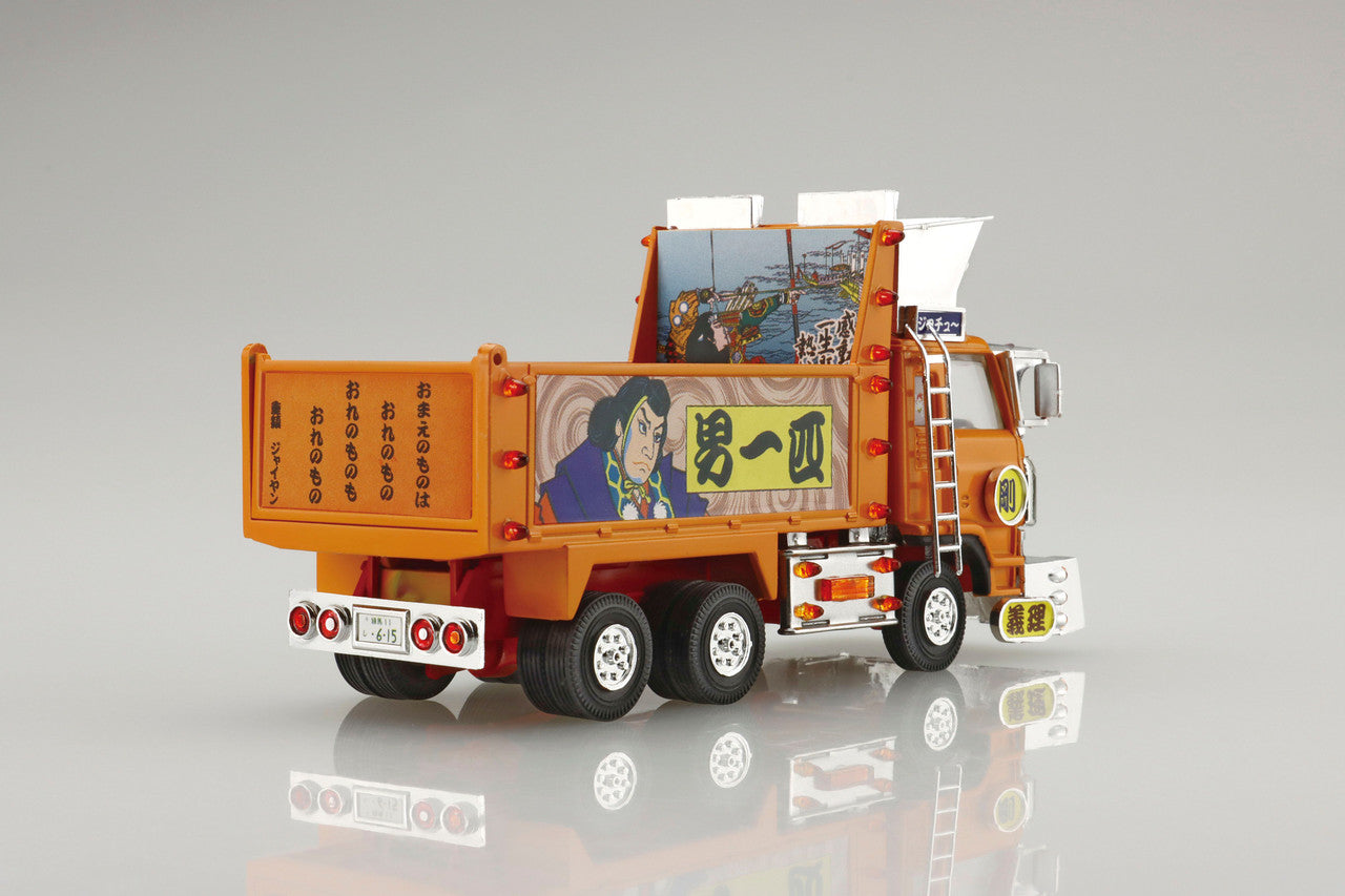 Aoshima Decoration Truck 1/64 Mini Deco NEXT No.2 Jaiyan (Large Dump Truck) Plastic Model