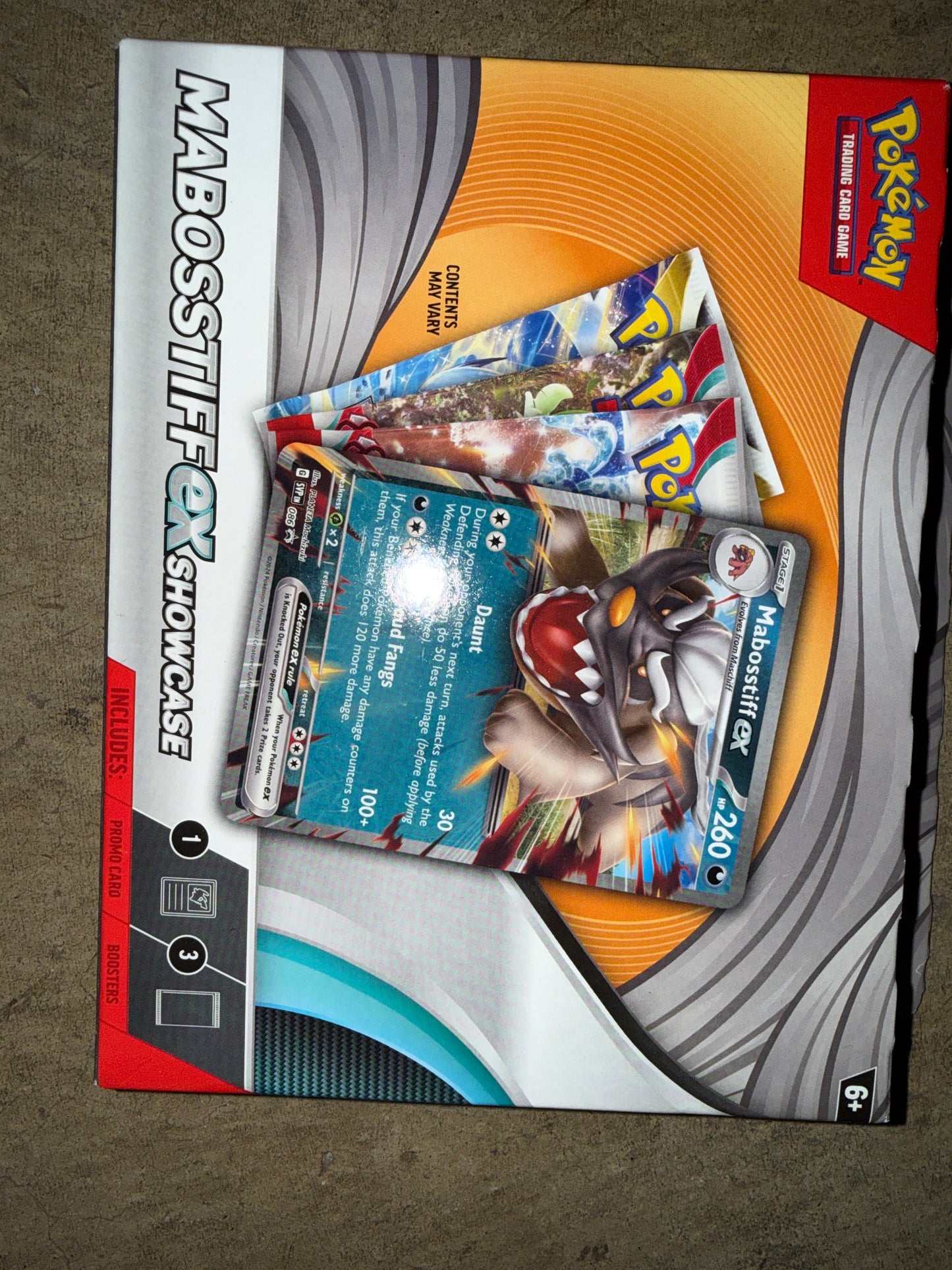 Pokemon mabosstiff ex showcase