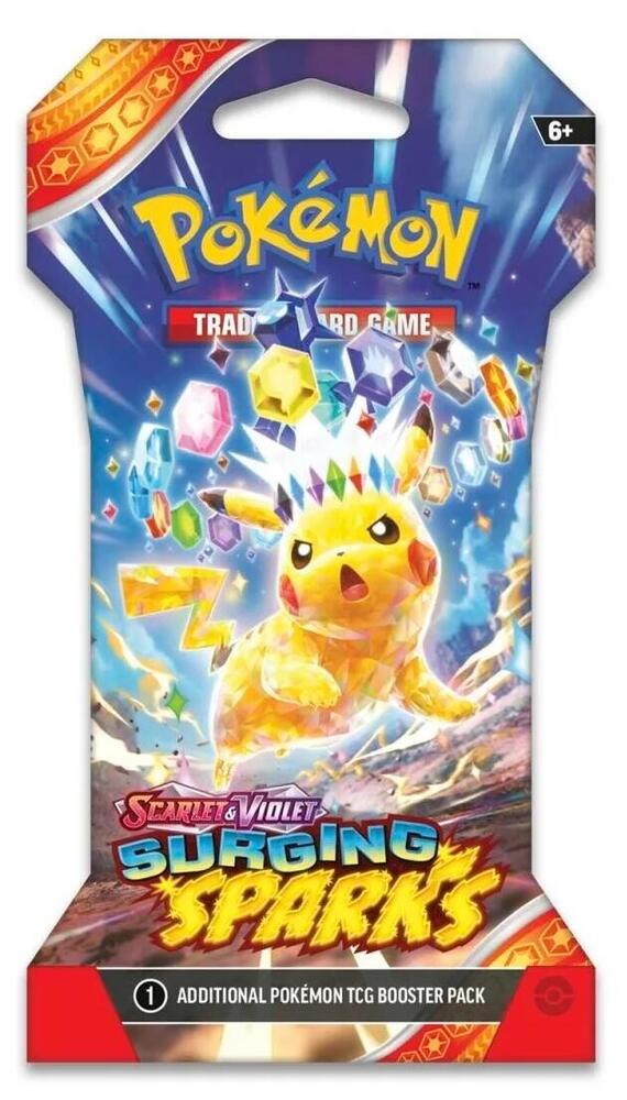 Pokemon TCG: Surging Sparks Sleeved Booster Pack - SV08: Surging Sparks (SV08)