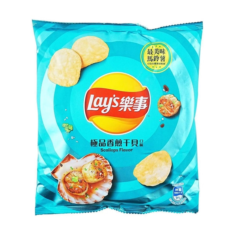 Potato Chips (Fried Scalloop Flavor) 34g