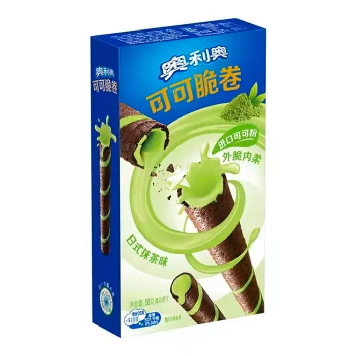 Oreo Cocoa Crispy Roll - Matcha Flavour 50g