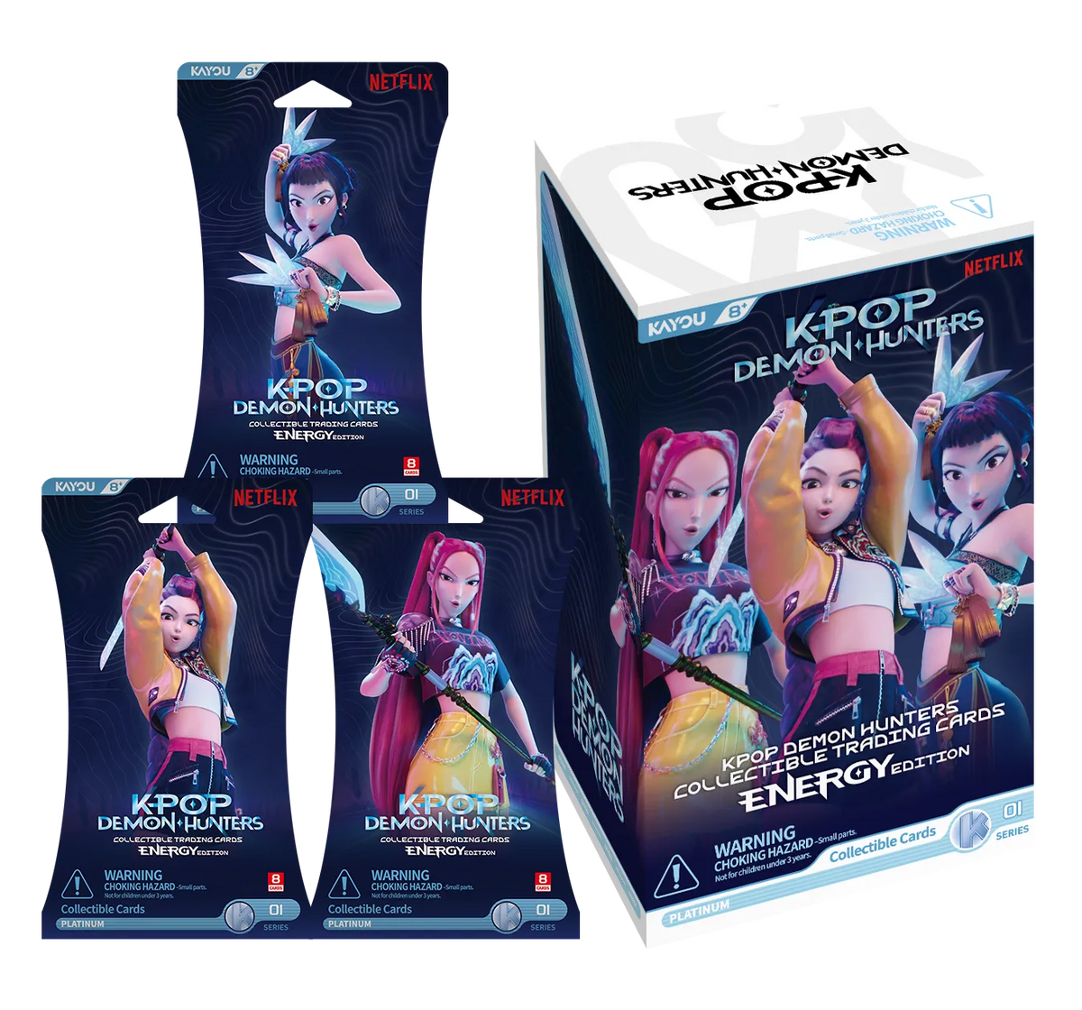 Kayou KPop Demon Hunters: World Tour - Energy Edition Trading Cards 12pk PDQ