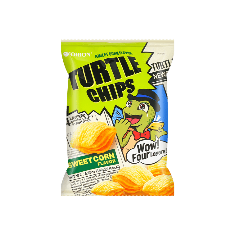 Orion FCIO0078 Turtle Chips Sweet Corn