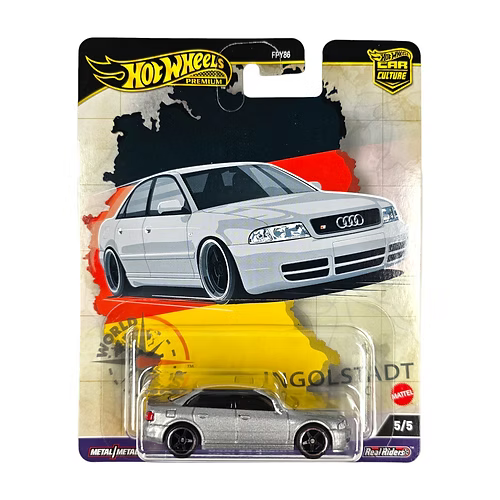 Hot Wheels World Tour Audi S4 Quattro 5/5