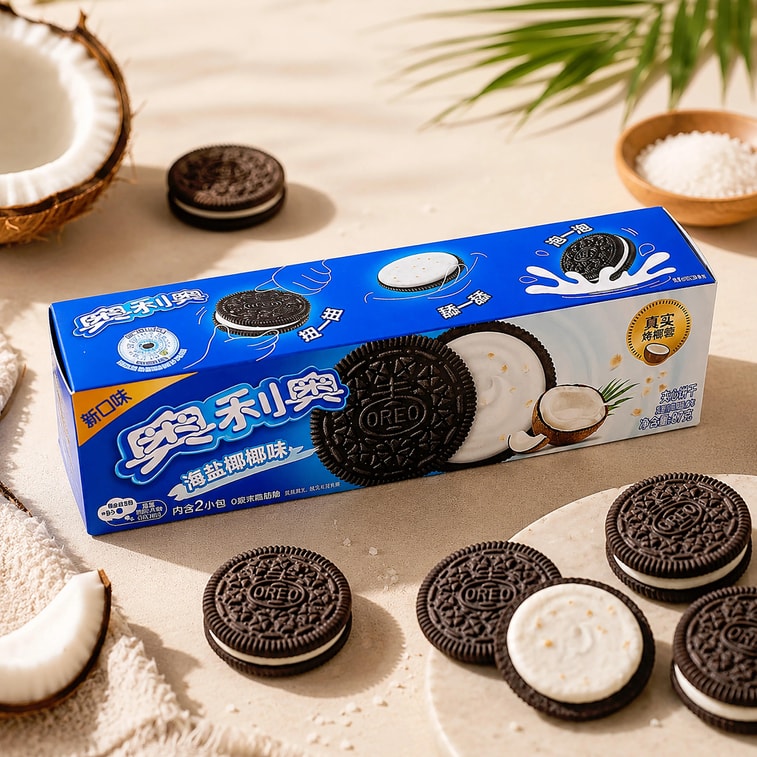 Oreo Sea Salt & Coconut Flavor, 87g