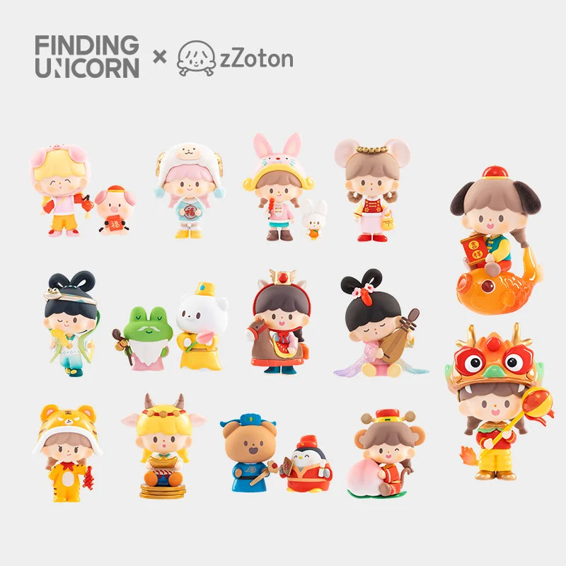 zZoton NEW YEAR IN APPLE VILLAGE SERIES BLIND BOX