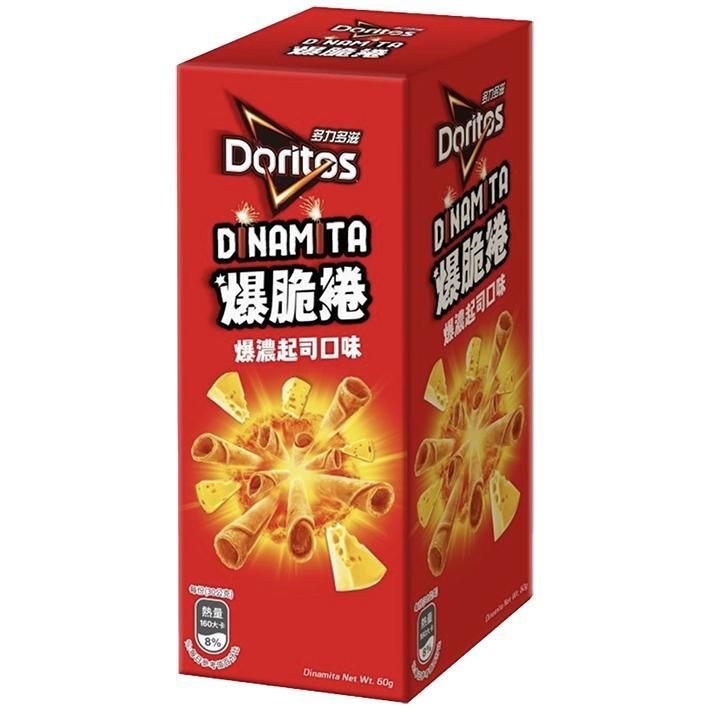 Doritos Dinamita Crispy Rolls – Extra Rich Cheese – 60g Box