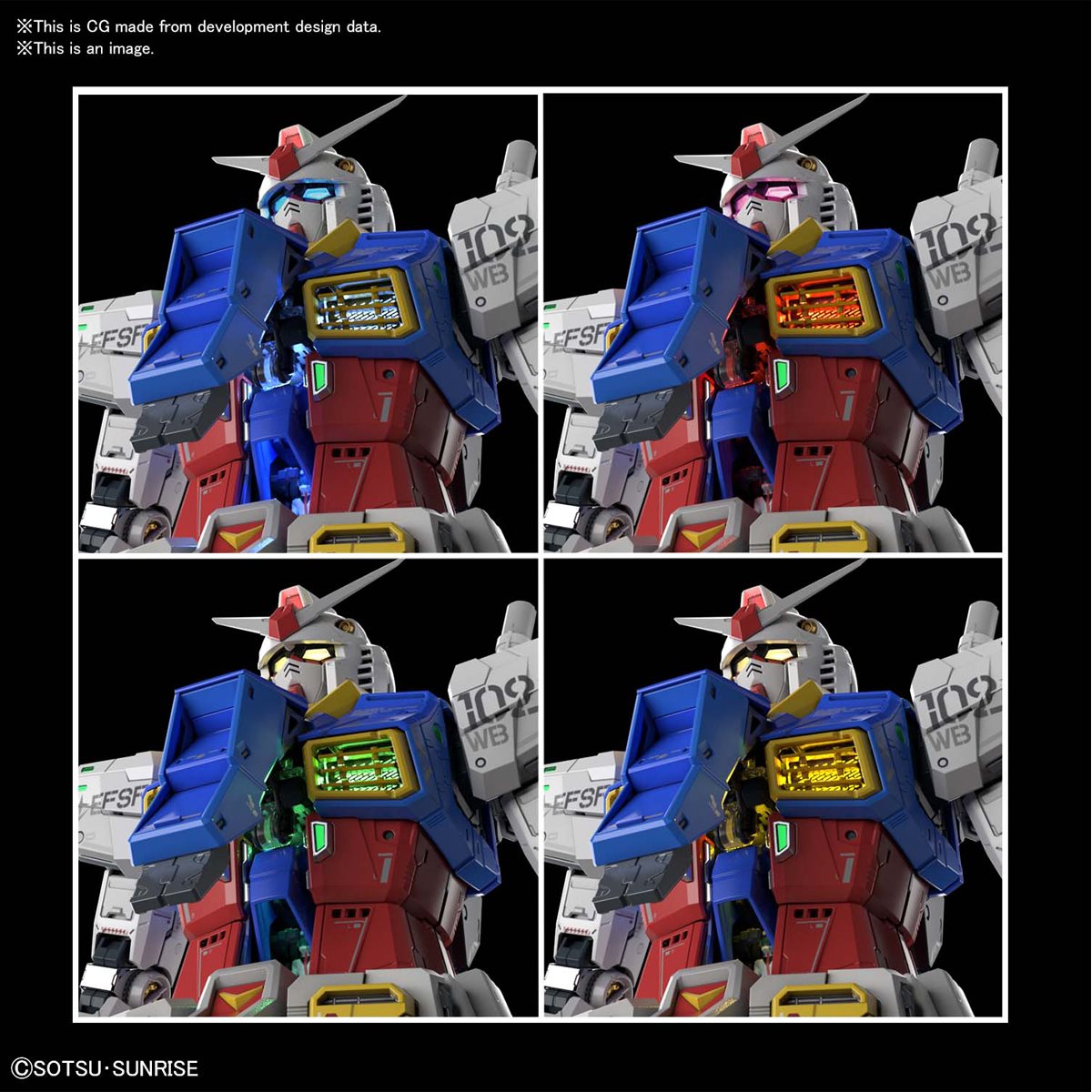 Mobile Suit Gundam RX-78-2 Gundam Perfect Grade Unleashed 1:60 Scale Model Kit
