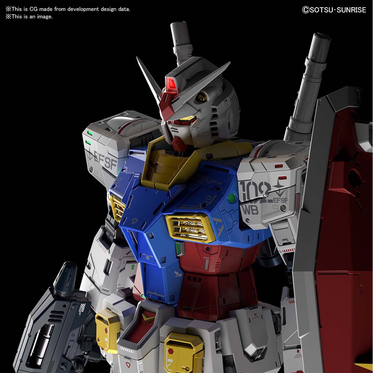 Bandai Perfect Grade Unleashed 1/60 RX-78-2 Gundam Model Kit