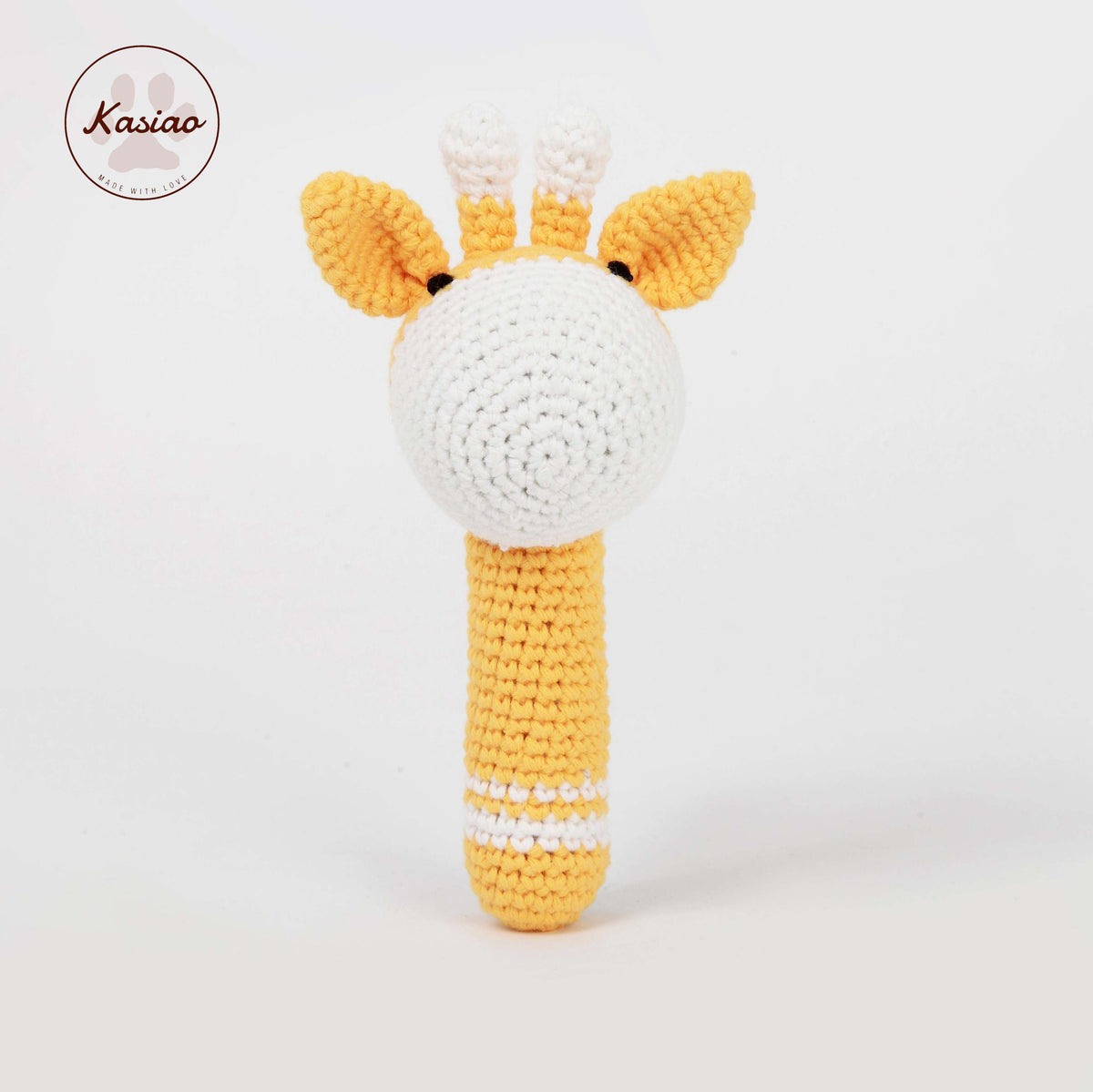 Kasiaotoy Crochet Rattle Stick and Ball