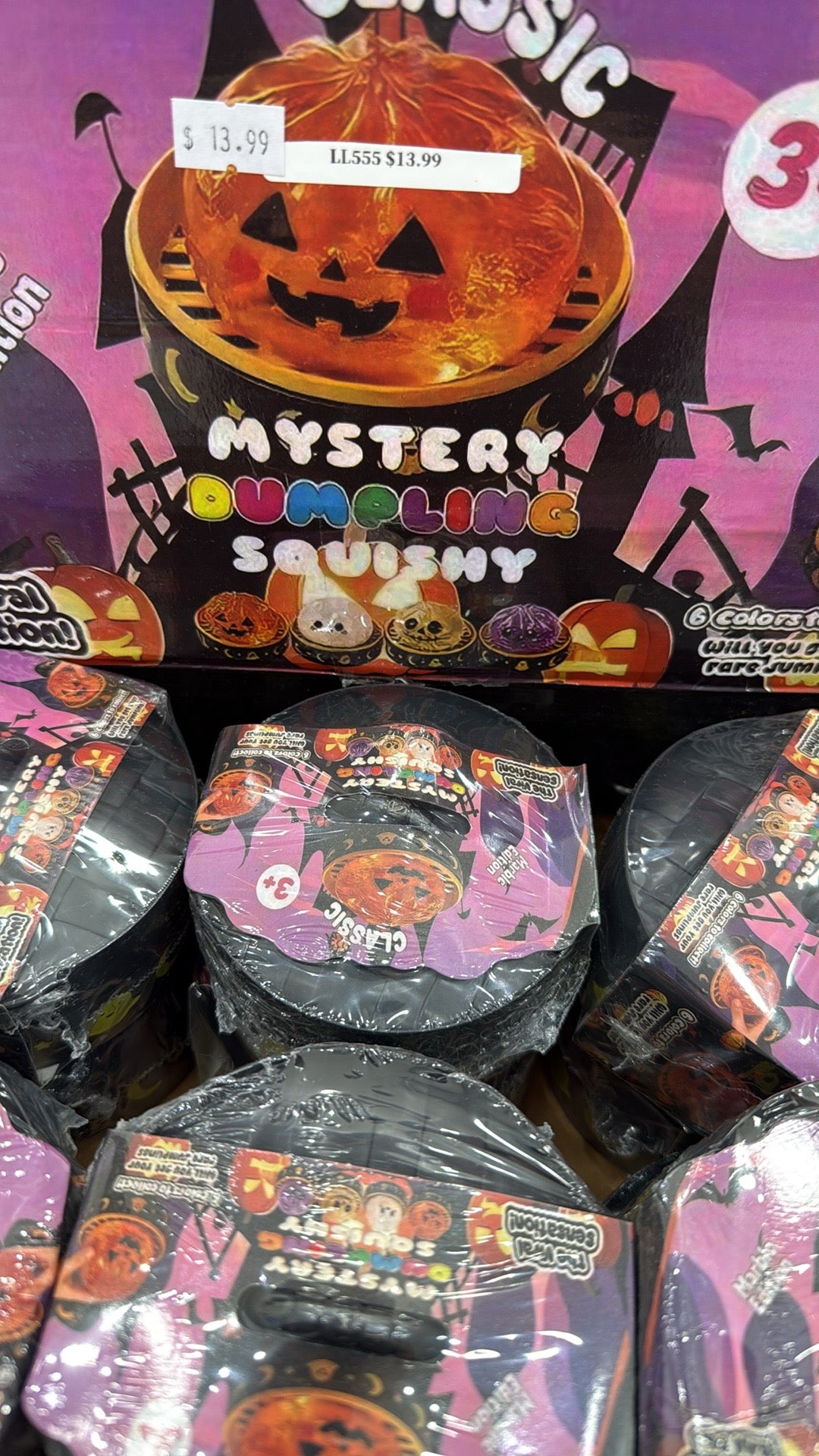 LL555 8.5cm Halloween Squishies