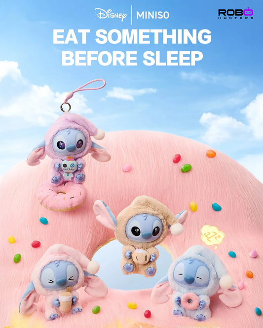 MIINISO Stitch Eat Something Before Sleep Series Blind Box