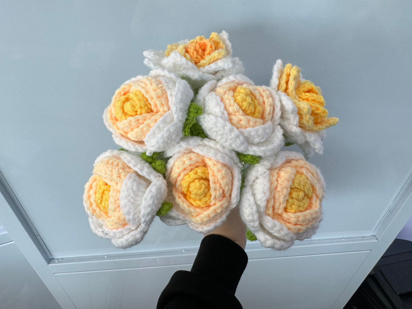 Handmade Crochet Flowers – Assorted Colors & Designs ($9.99)