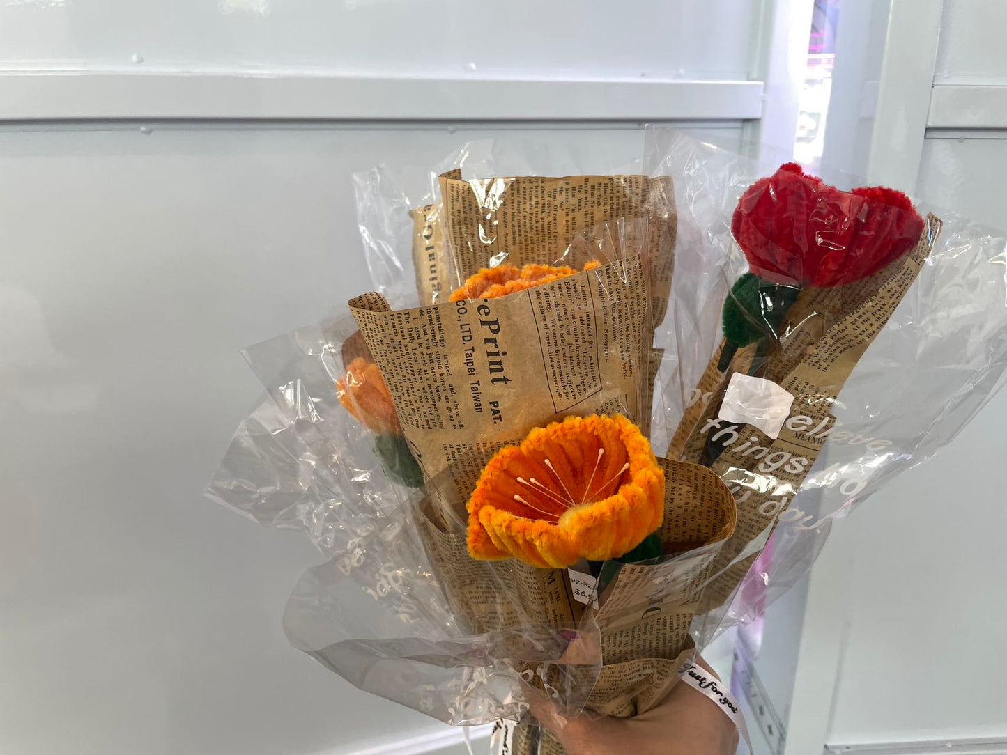 LL-XH Wire Handmade Flowers