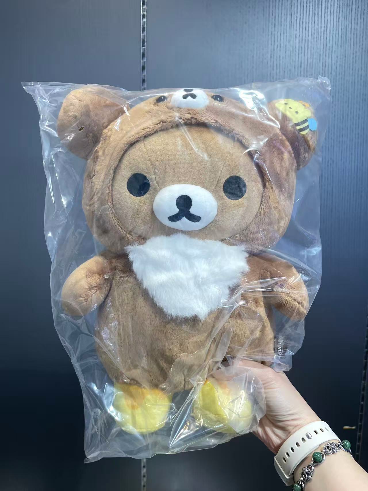 RK in Chairoikoguma kigurumi 14.5 in/ Medium Plush