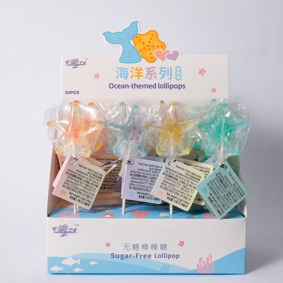 Seashell-Shaped Lollipop