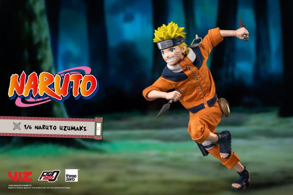 Threezero Naruto FigZero 1/6 Naruto Uzumaki