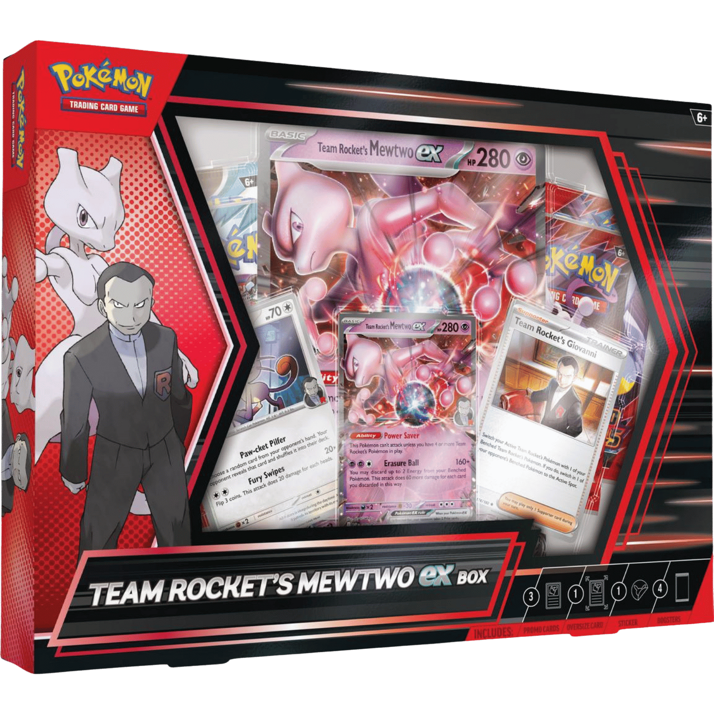 Pokemon: Team Rocket's Mewtwo ex Box