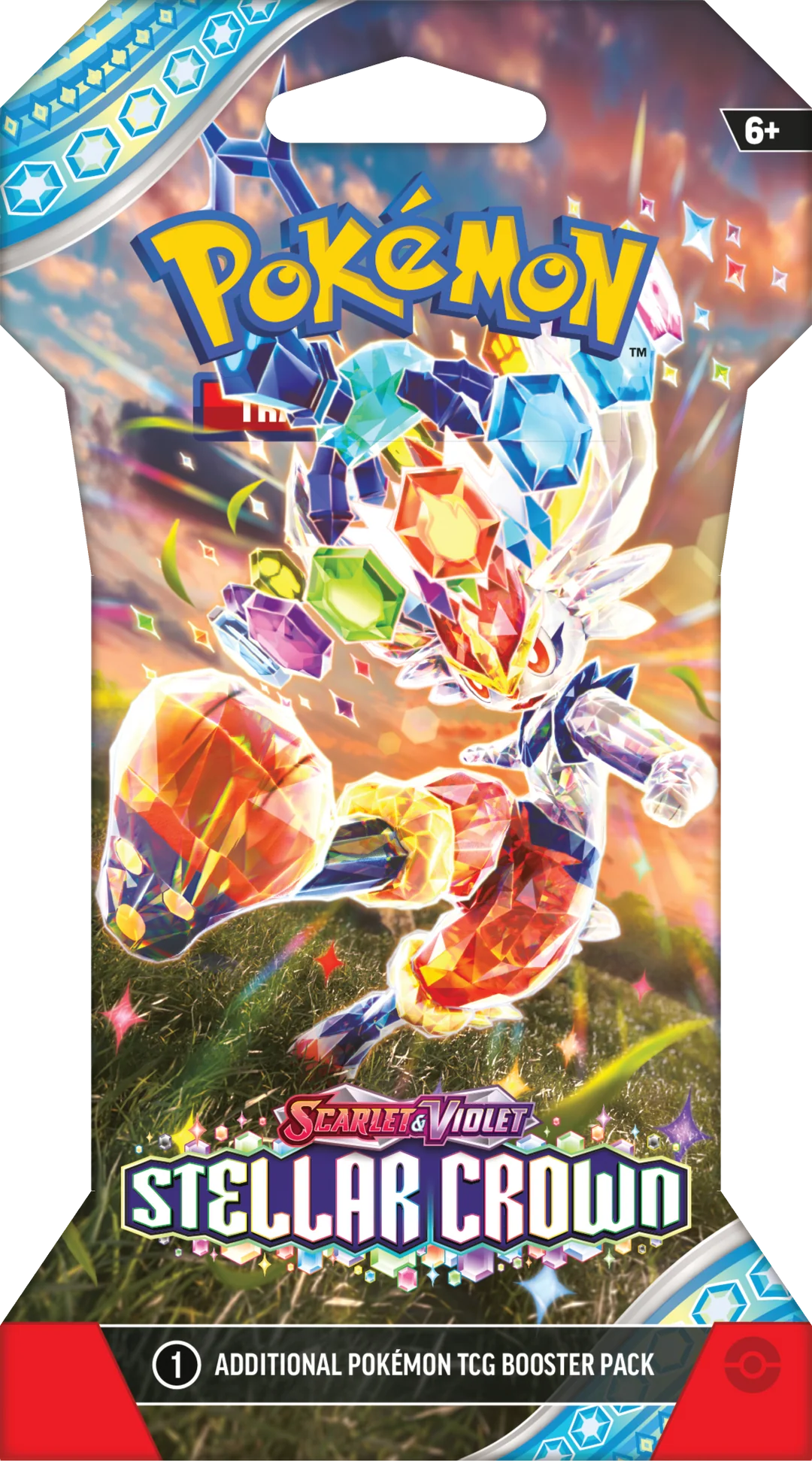 Pokemon TCG: Stellar Crown Sleeved Booster Pack