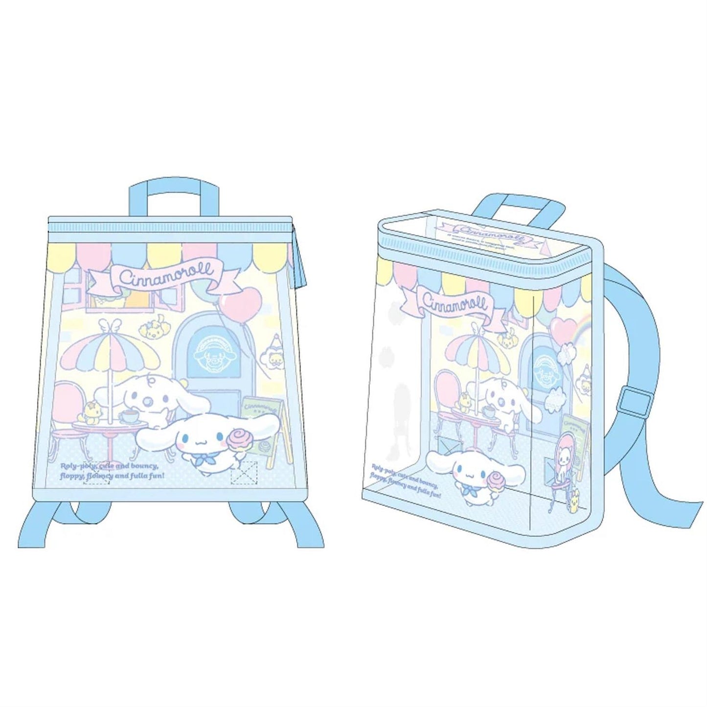 Cinnamoroll Clear View Kids Backpack
