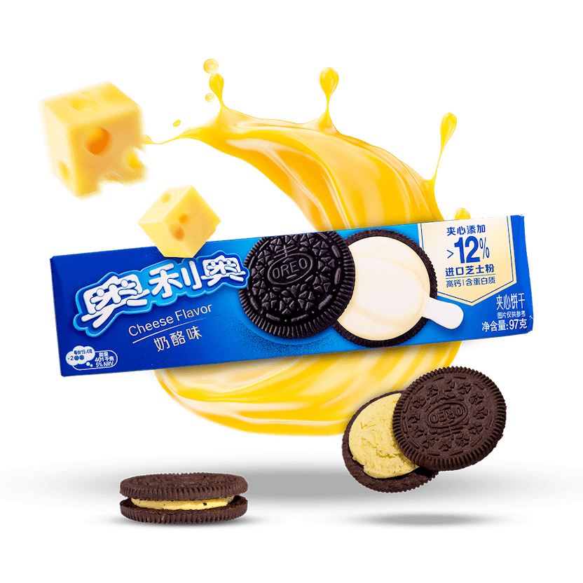 Oreo sandwich cheese fl avor 97g