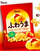 Tohato Fluffy and Delicious Corn Crisp Series Butter Soy Sauce Flavour 56g