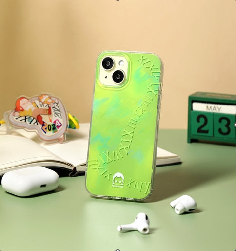 MINIMOOKII PHONE CASE(GREEN-14 Pro Max)