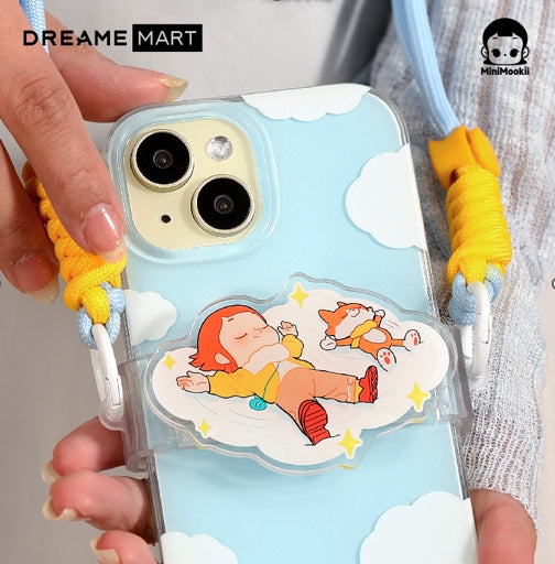 MINIMOOKII PHONE BACK CLIP-BLUE