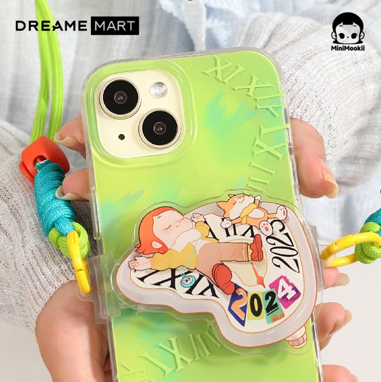 MINIMOOKII PHONE BACK CLIP-GREEN