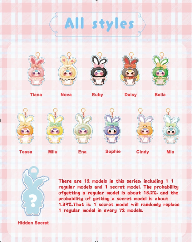 Baby Three-Lily rabbit Town V2