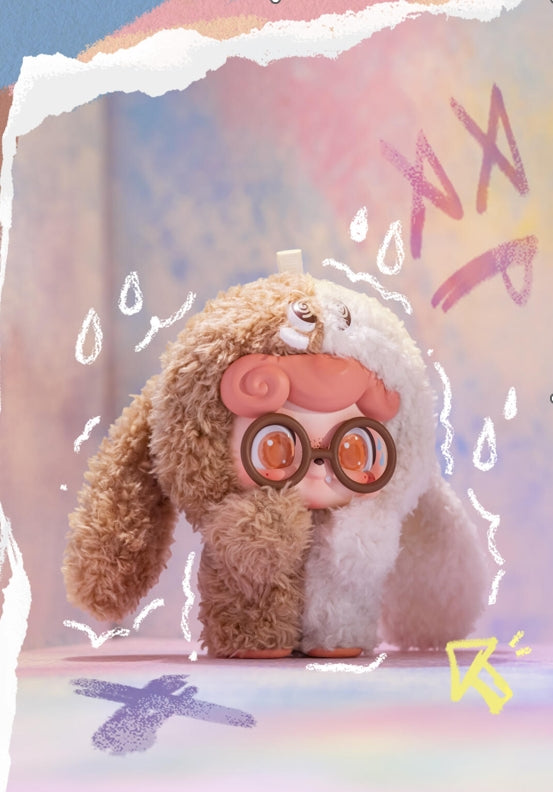 Q.Kid Emotional Hairy Monsters Series Plush Blind Box