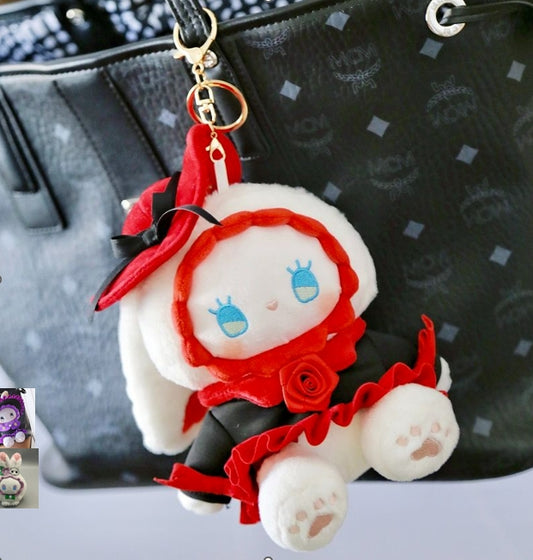18 cm Carmen  Emma plush toy with key chains Red