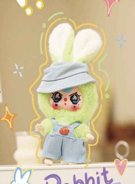 Baby Three-Macaron cute bunny V1