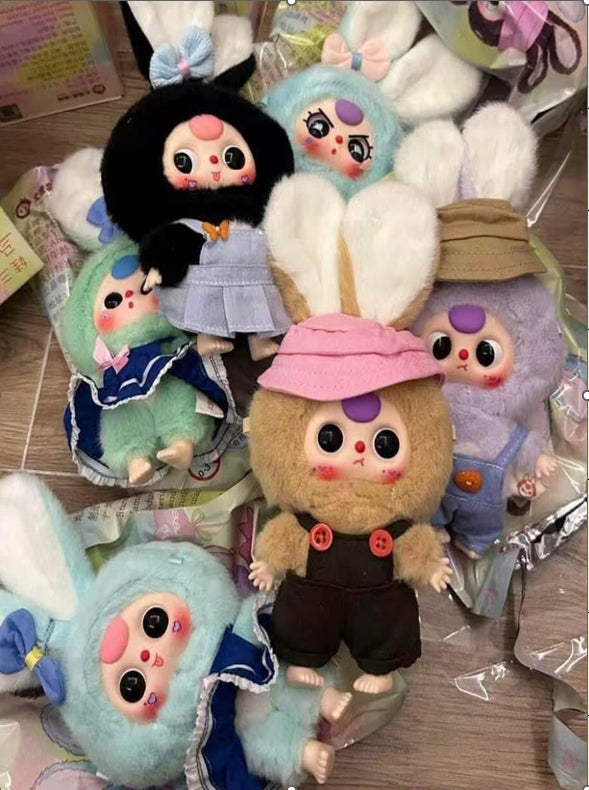 Baby Three-Macaron cute bunny V1
