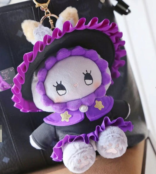 18 cm Magic Flute  Emma plush toy with key chains Purple