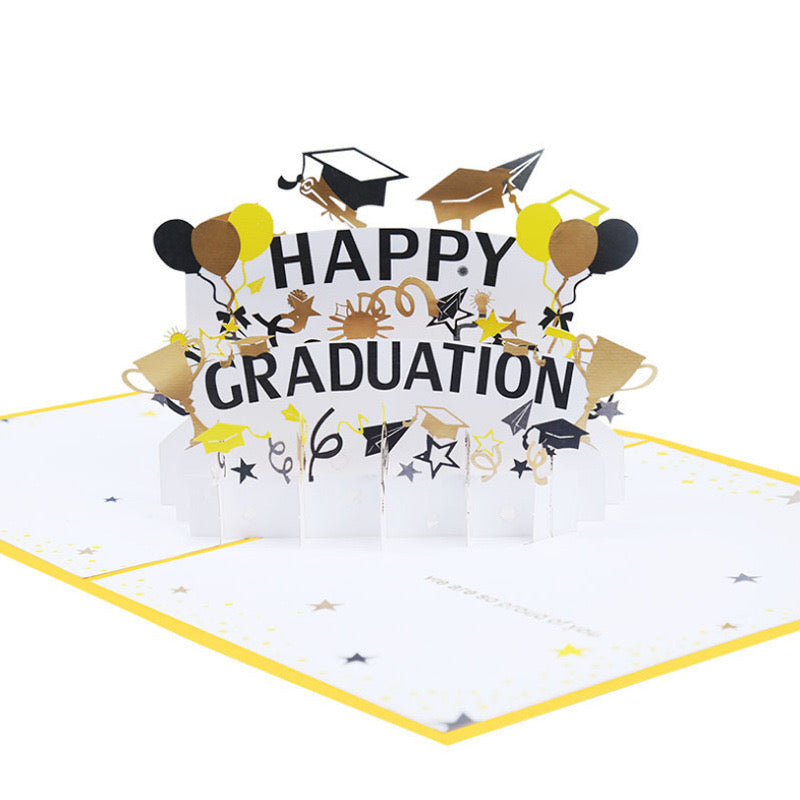 LL-X 3D Graduation Card