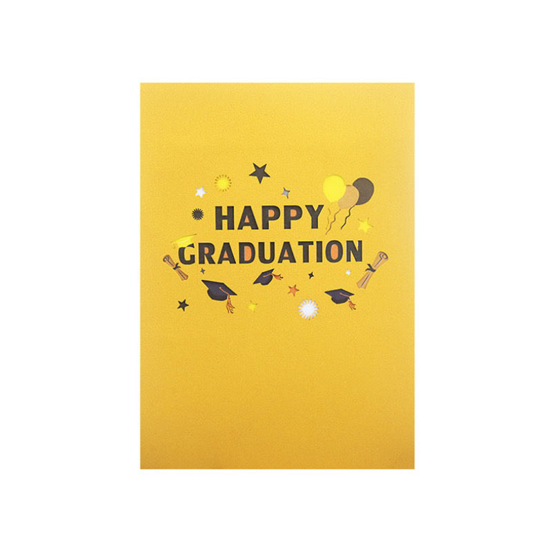 LL-X 3D Graduation Card